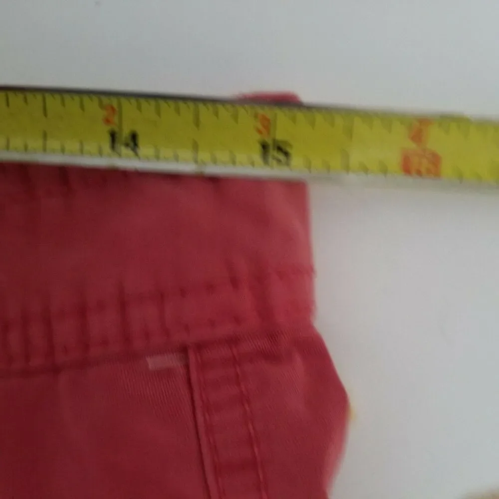 Madda Fella Shorts Mens 30 Red Cargo Inseam 10.5 New